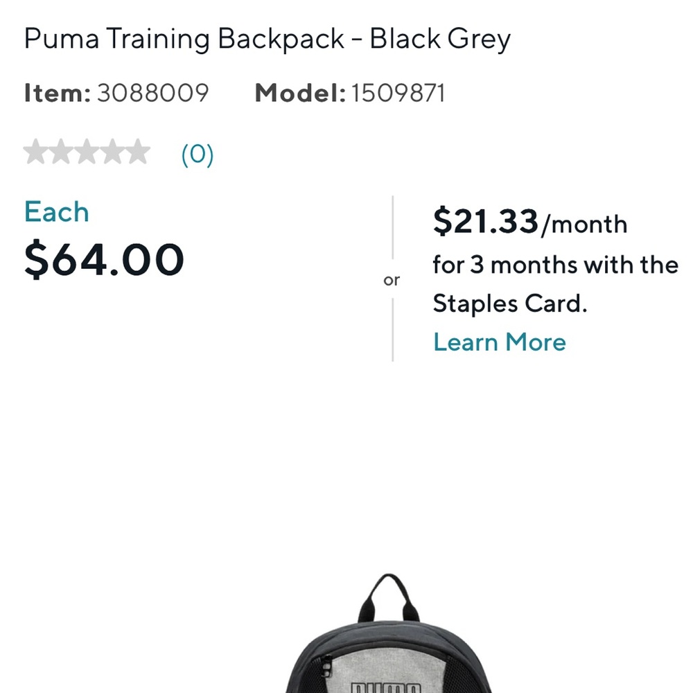 PUMA Training Backpack - Picture 4 of 4
